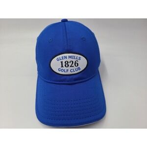 Glen Mills Golf Club 1826‎ Pukka Strapback Adjustable Hat Cap Dad Men Women Blue